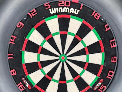 Steeldartboard Numberring colored