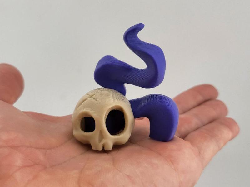 kawaii skull smoke