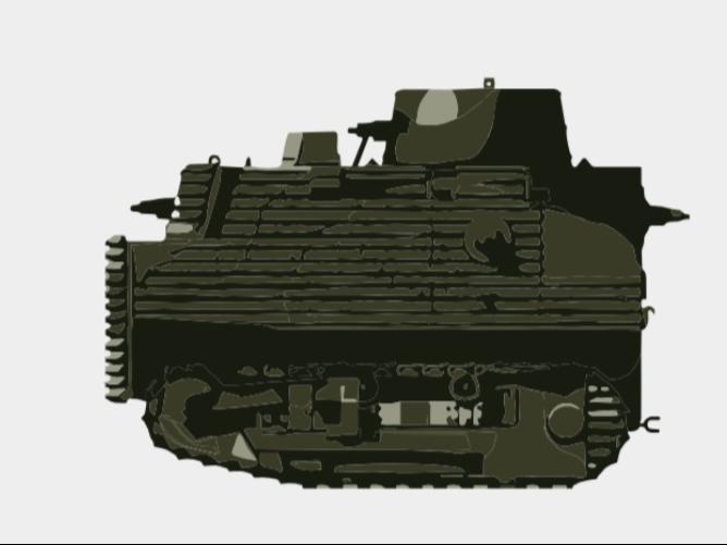 Bob Semple Tank Keychain
