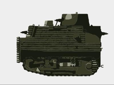 Bob Semple Tank Keychain