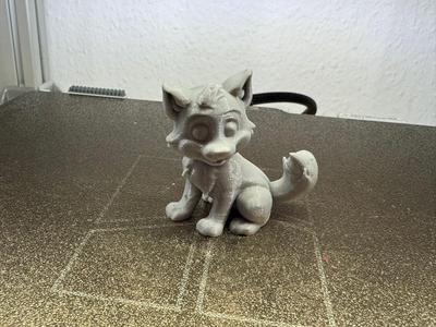 Small cute wolf