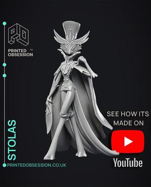 Stolas - Helluva Boss - 32mm Scale Presupported Miniature