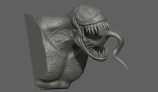 Venom_Bust_Sculpture