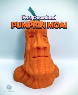 Pumpkin Moai