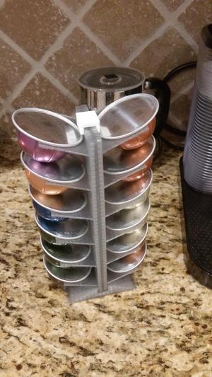 nespresso vertuoline capsule holder 2 rack