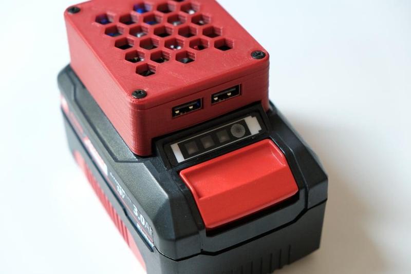 USB (Quickcharge 3.0) Adapter for Einhell Power X Change Battery