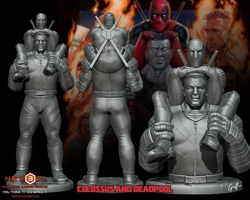 Colossus and Deadpool combo