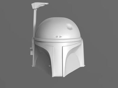 Galaxy Hunter Helmet Fan Art 3D print model