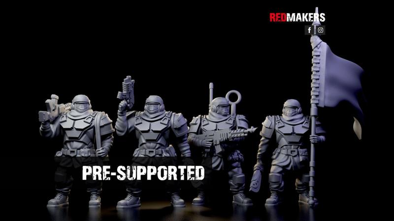 Alpha troops  - Command Squad of the Imperial Force