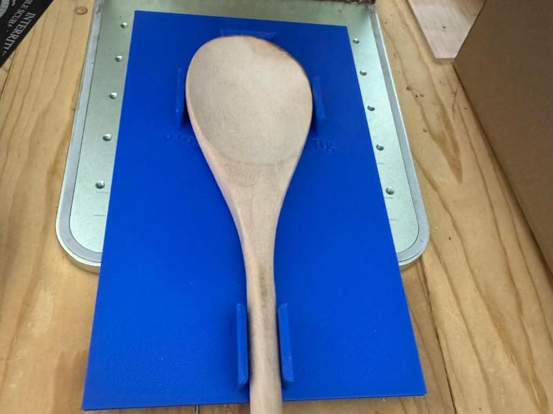 Wooden Spoon Jig for xTool F1 Laser Engraver