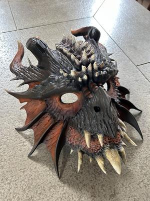 Dragon Wall Mask - Home Decor - Mascara Decoración de Dragón