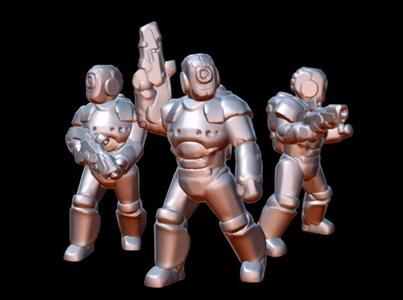 Freespace Commandos (15mm scale)
