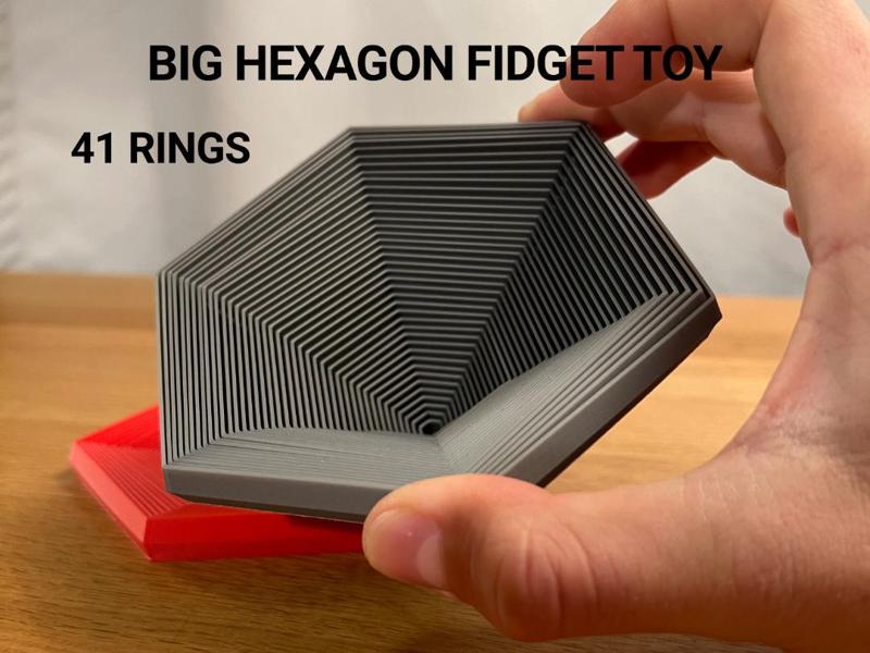 Big Hexagon Fidget Toy