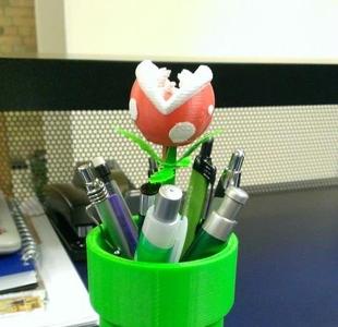 Piranha Plant Pencil Topper