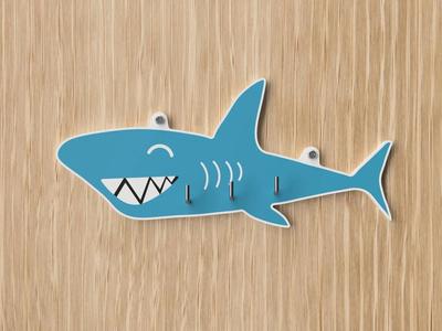 Shark key holder   