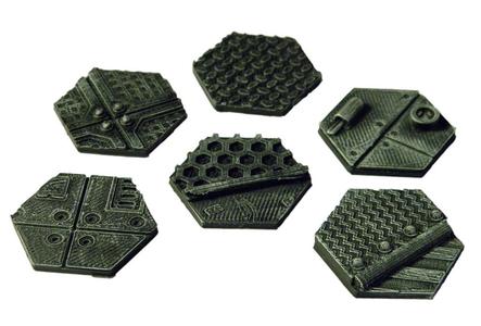 Wargaming bases: 30mm hex bases
