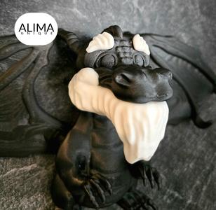 Grandpa dragon - Wall mount key holder