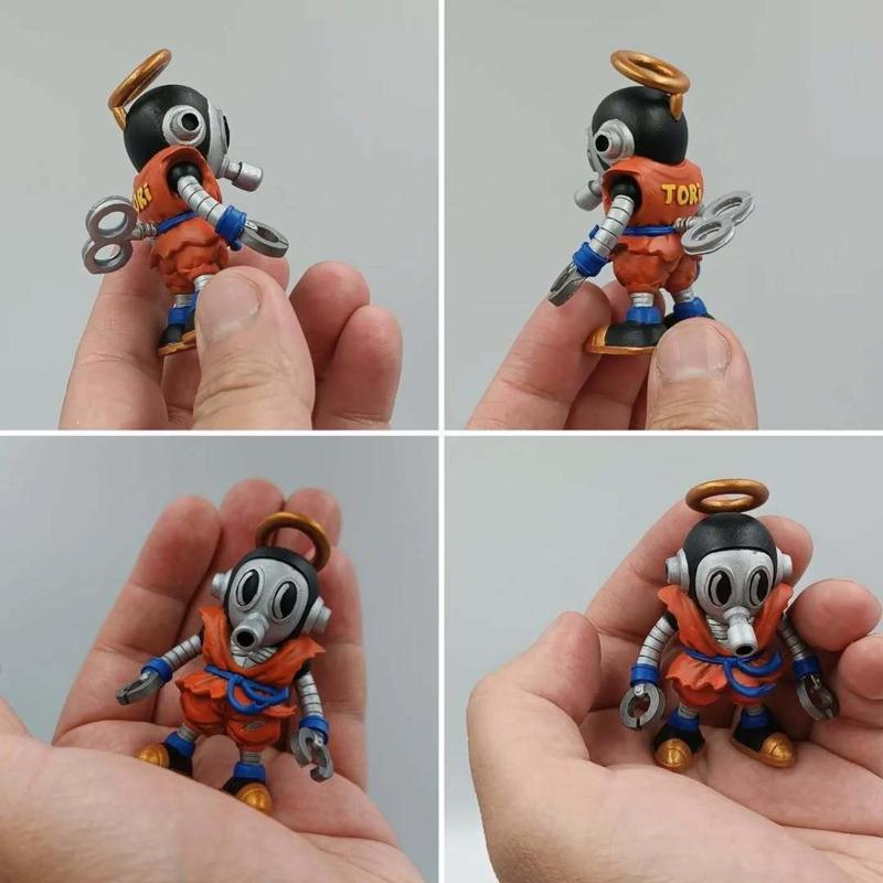 TORIBOT WARRIOR ROBOT - Dragon Ball Z Fanart Figure STL