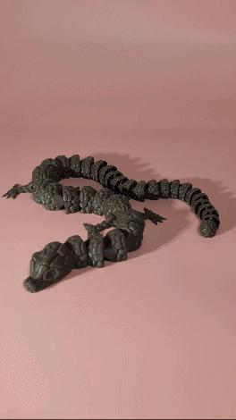 Articulated Dragon - Stone