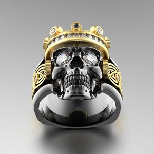 Skull fashion ring 0204