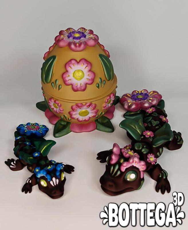 Spring Baby Dragon + Egg!