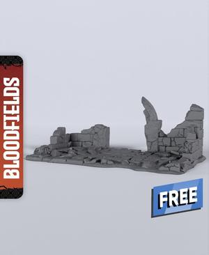 Small Ruins - With Free Dragon  - 5e DnD Inspired for RPG and Wargamers
