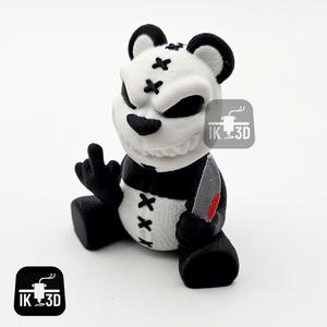 Naughty Panda Flipping the Bird / 3MF Included / No Supports