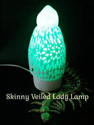 Veiled Lady Lamp - Skinny - Mushroom Decor
