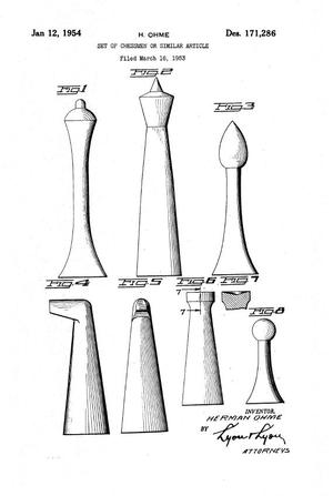 Herman Ohme Chess Set 