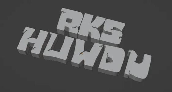 RKS HUWDU logo and key chain