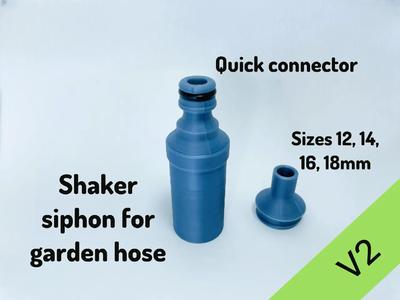 Shaker Siphon for Garden Hose V2
