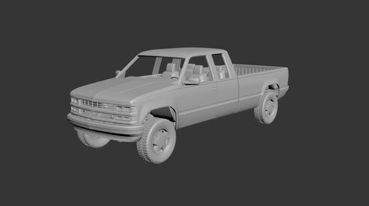 Chevrolet C-K 4th Gen Extended Cab