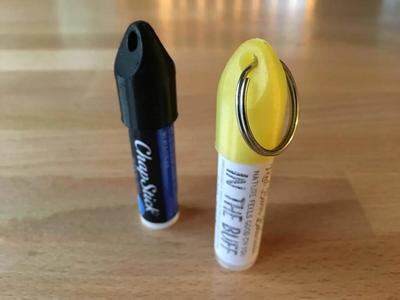Keychain Chapstick Holder