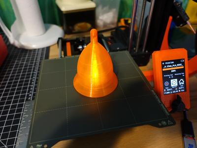 Lighted Ornament Bell