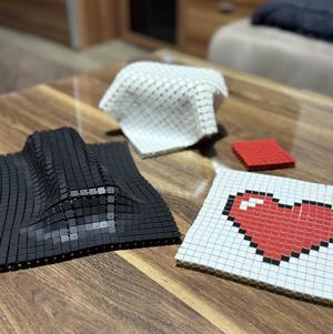 PIXEL ART CHAINMAIL – FABRIC MATS CUSTOMIZATION