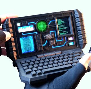 Sci-Fi Computer Phone Holder