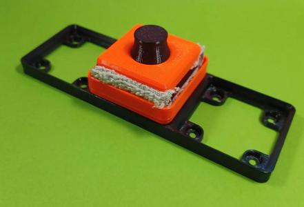 Gridfinity tray for Build Plate Cleaner
