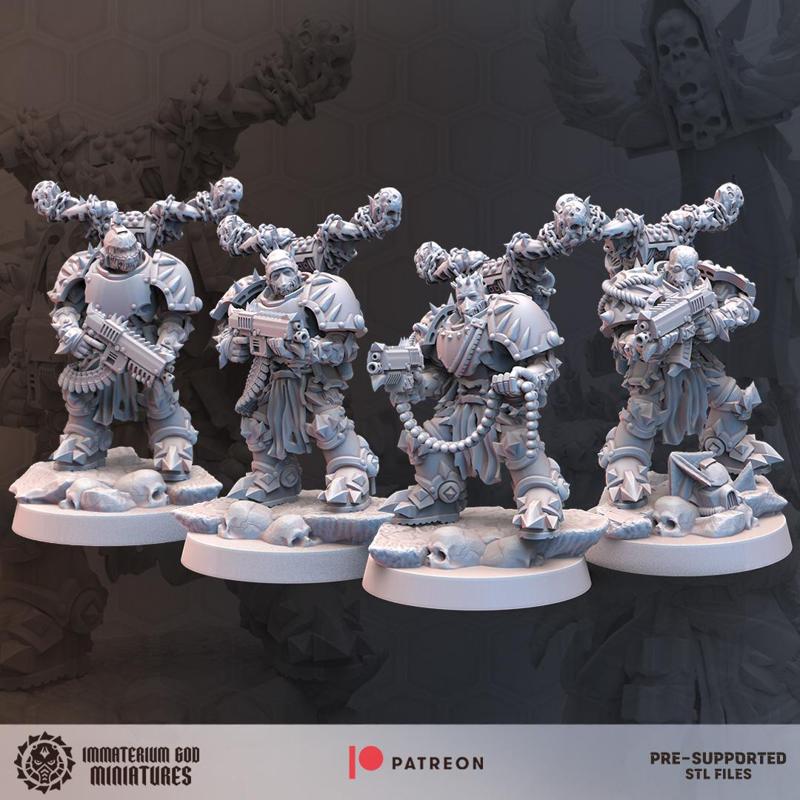 Desert scavengers Set 2 – Front shooters