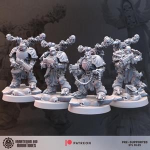 Desert scavengers Set 2 – Front shooters