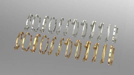 12 semicartier and similar models bracelet