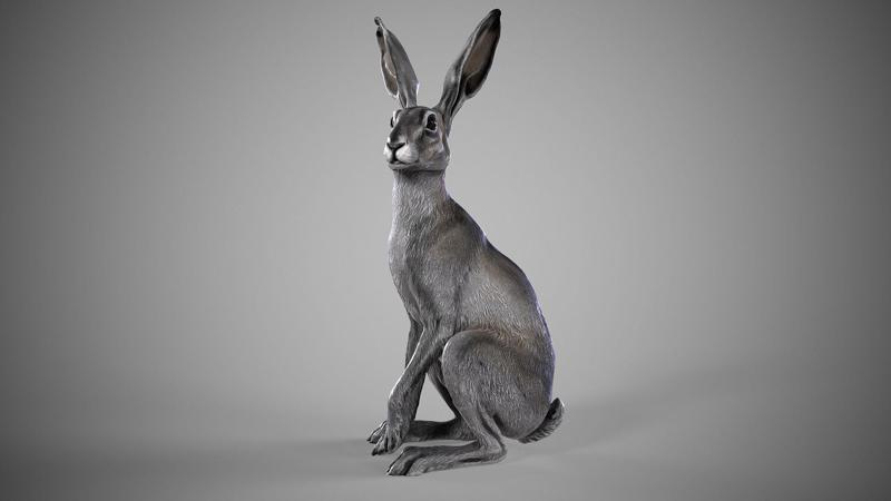 Hare – 3D Sculpting – High Poly