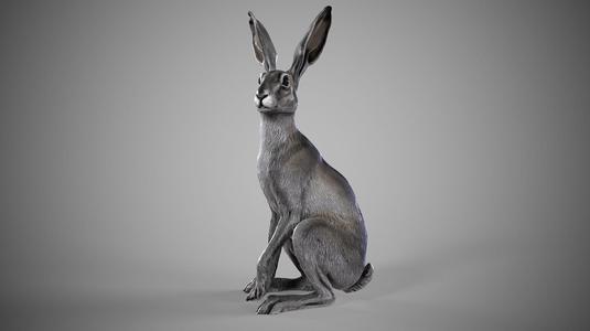 Hare – 3D Sculpting – High Poly
