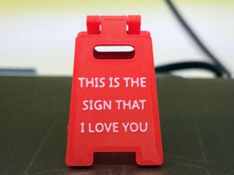 A little sign to say i love you