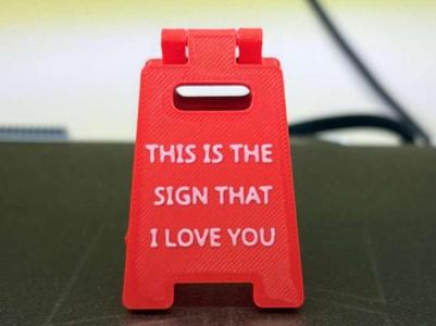 A little sign to say i love you