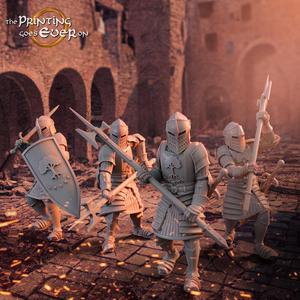 Men at Arms – 4 poses – Presupported