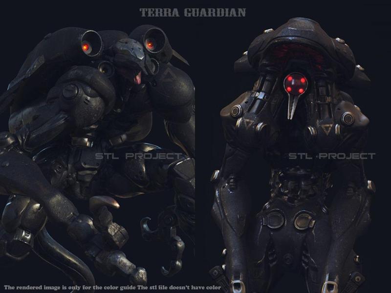 Terra Guardian 3D Model Collection