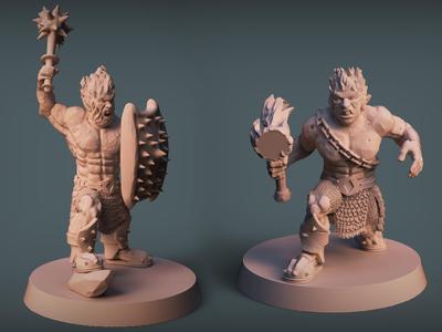 Azer  Iron Dwarfs pack