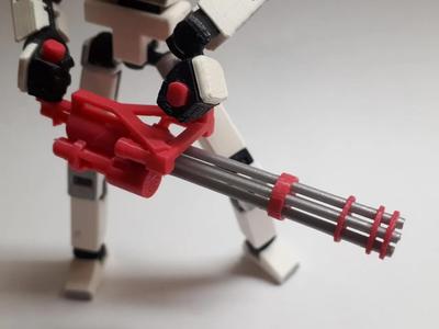 M134 minigun for LUCKY 13 / Dummy 13