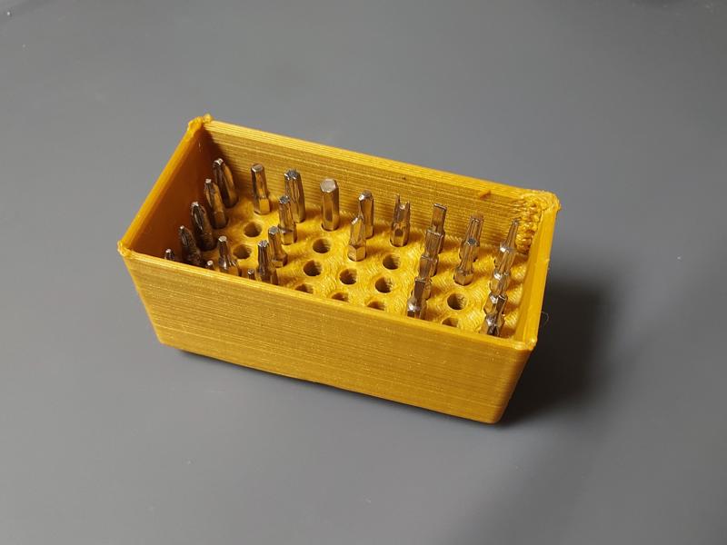 Gridfinity 4mm Bit Holder