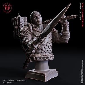 Goliath Commander – Bust